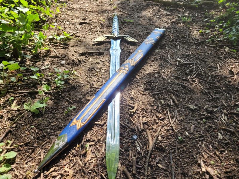 Zwaard geïnspireerd op de Master Sword