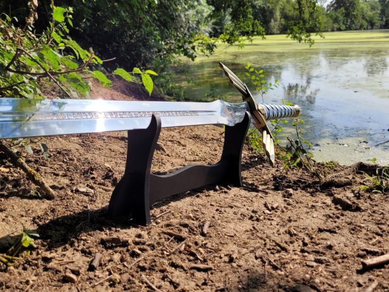 Zwaard geïnspireerd op de Master Sword