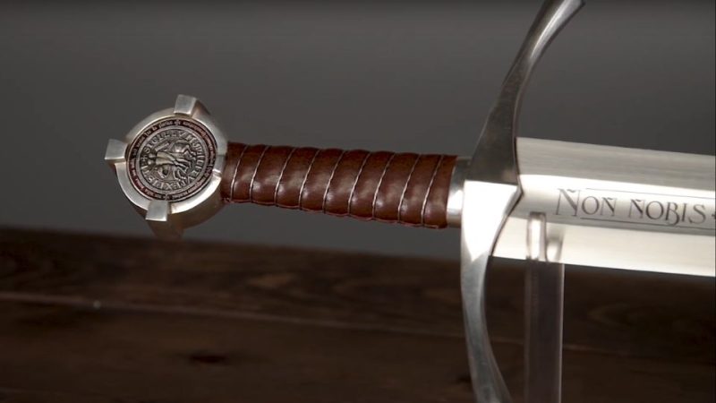Het zwaard van de Tempelridders (geslepen versie)