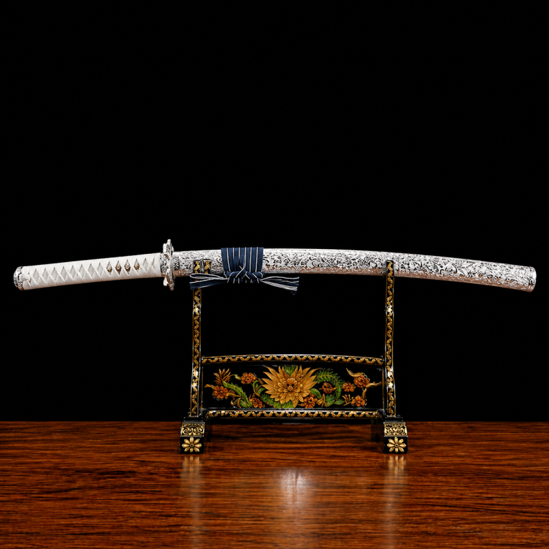 Katana Ala dell’Angelo T10-staal (Geslepen versie)