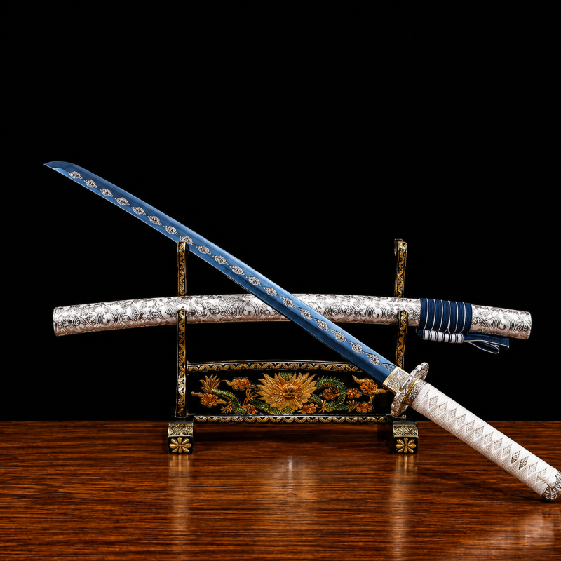 Katana Ala dell’Angelo T10-staal (Geslepen versie)