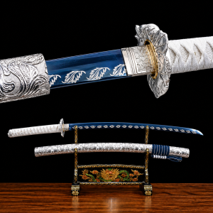 Katana Ala dell’Angelo T10-staal (Geslepen versie)