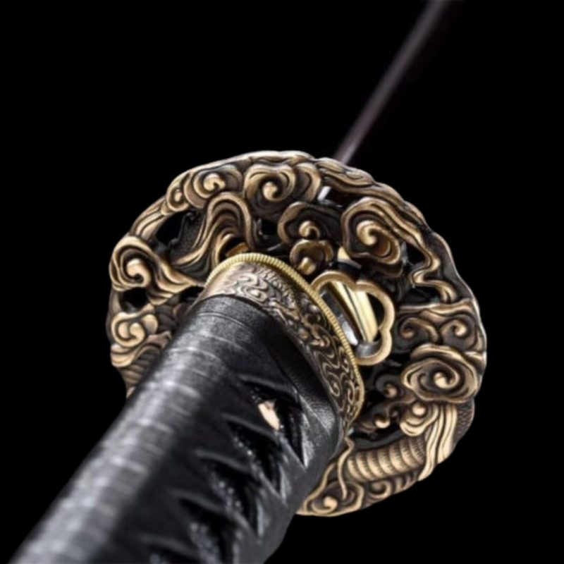 Katana Lemmet Leggendaria Damaststaal Viola (Geslepen versie)
