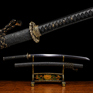 Katana Lemmet Leggendaria Damaststaal Viola (Geslepen versie)