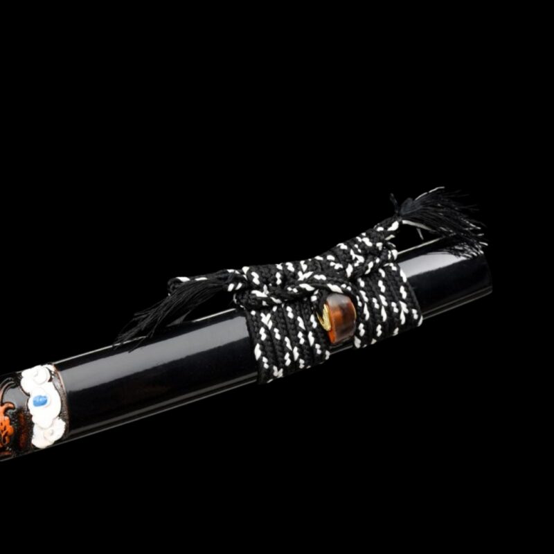 Katana Owase Acciaio al Manganese Viola (Geslepen versie)