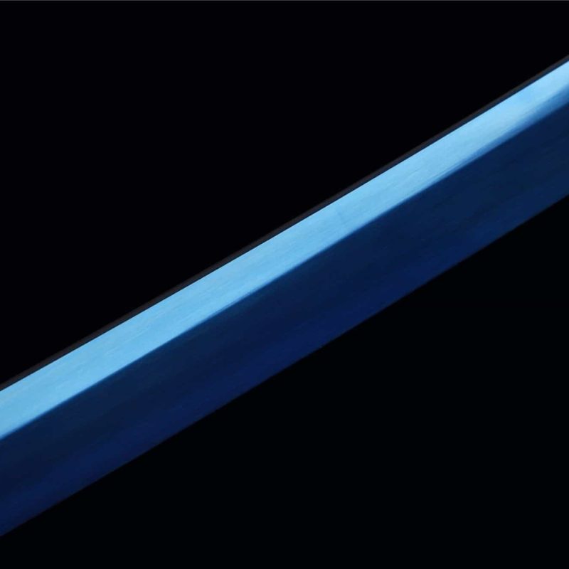 Katana van de Drakenkoning Blu T10-staal (Geslepen versie)