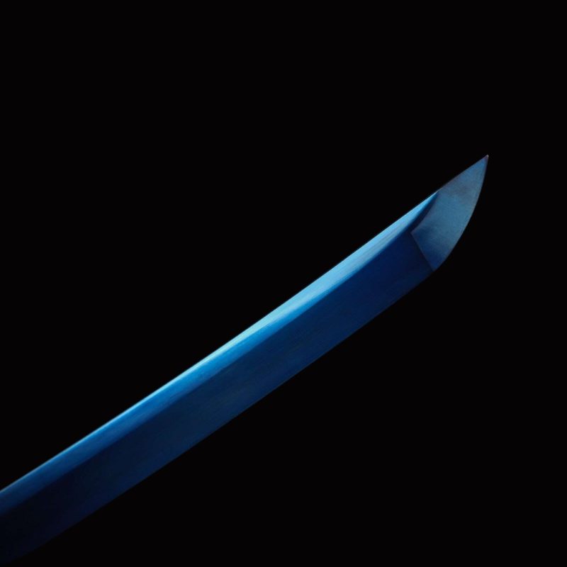 Katana van de Drakenkoning Blu T10-staal (Geslepen versie)