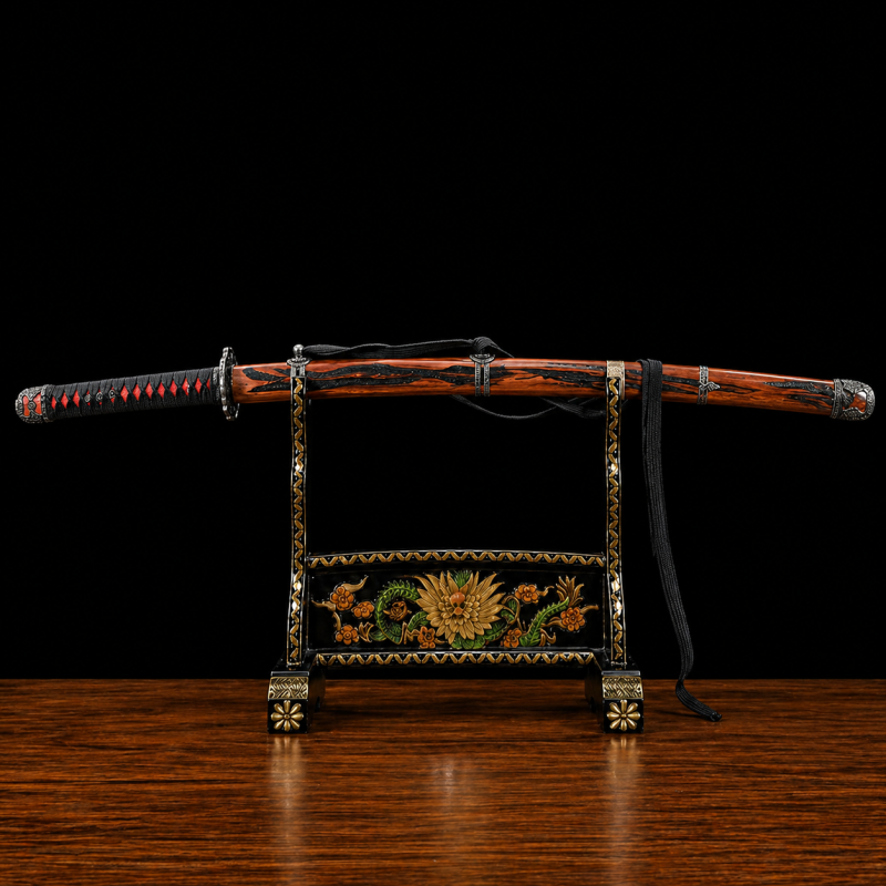 Katana Sekiro Lemmet Paars Dodelijk Lemmet (Geslepen versie)