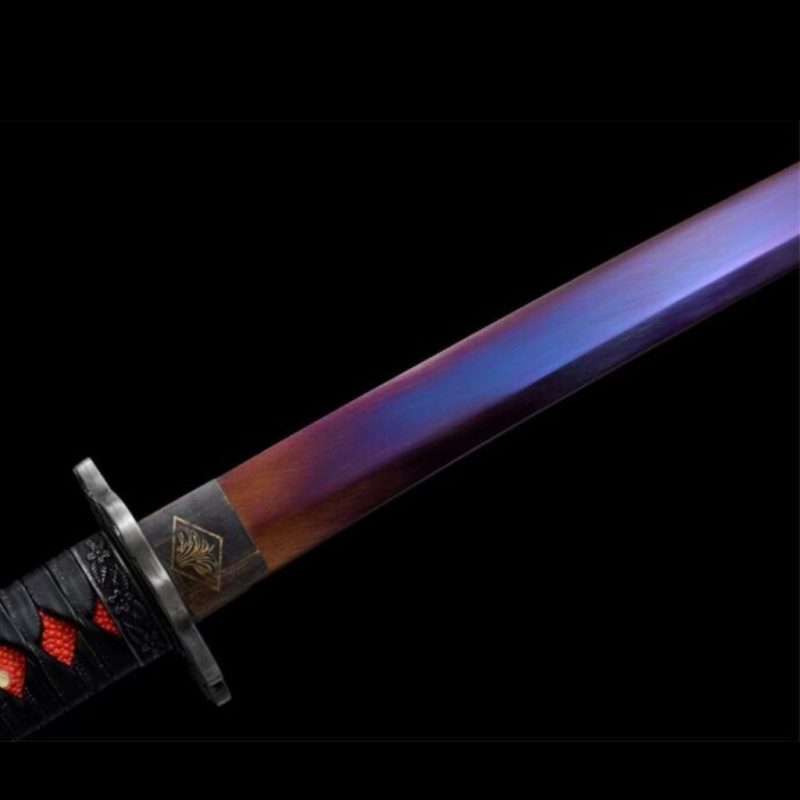 Katana Sekiro Lemmet Paars Dodelijk Lemmet (Geslepen versie)