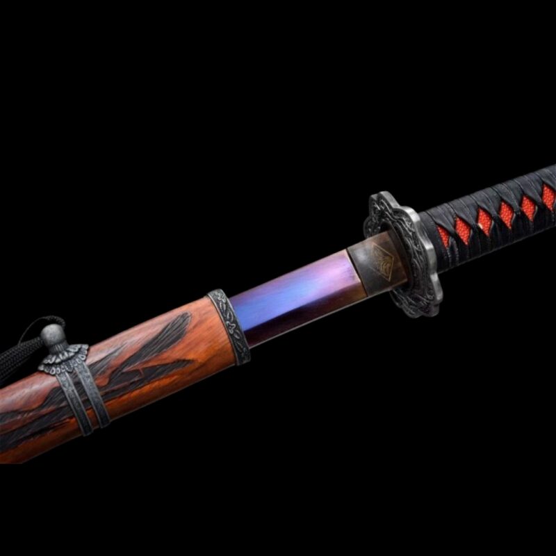 Katana Sekiro Lemmet Paars Dodelijk Lemmet (Geslepen versie)