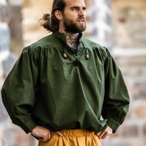 Middeleeuws hemd “Ludwig” vert Verde