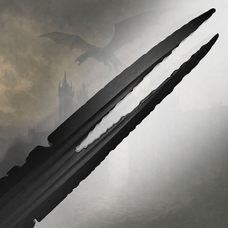 Zwaard geïnspireerd op Sauron — weergave 2
