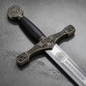 Zwaard geïnspireerd op Excalibur, legendarisch lemmet van Koning Arthur