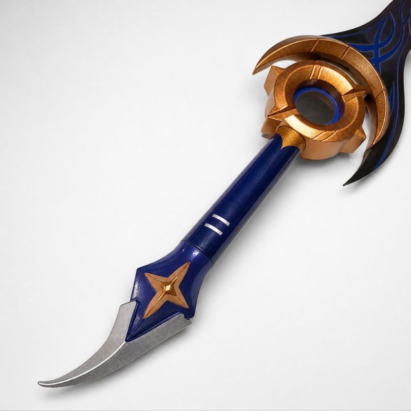 Zwaard geïnspireerd op de Lemmet Notturna Moon Shadow Argentata (Solo Leveling) — weergave 1