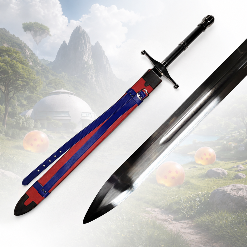 Zwaard geïnspireerd opFuture Trunks, con fodero da schiena portabile — weergave 1