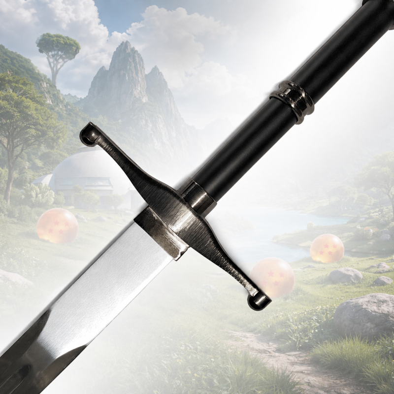 Zwaard geïnspireerd opFuture Trunks, con fodero da schiena portabile — weergave 3