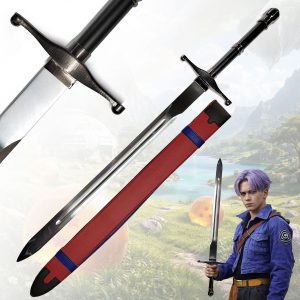 Zwaard geïnspireerd opFuture Trunks, con fodero da schiena portabile