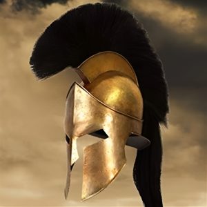 Helm van koning Leonidas 300