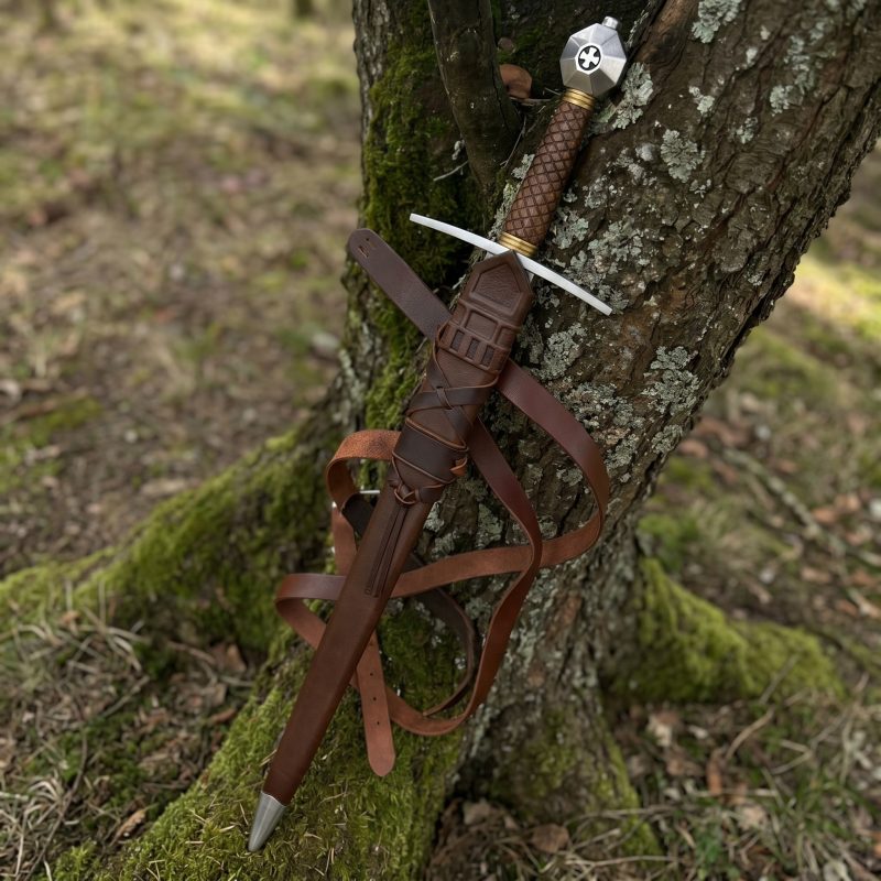 Zwaard van Kruisvaarder Red Dragon, lemmet arming sword-lemmet 13e-eeuws — weergave 1