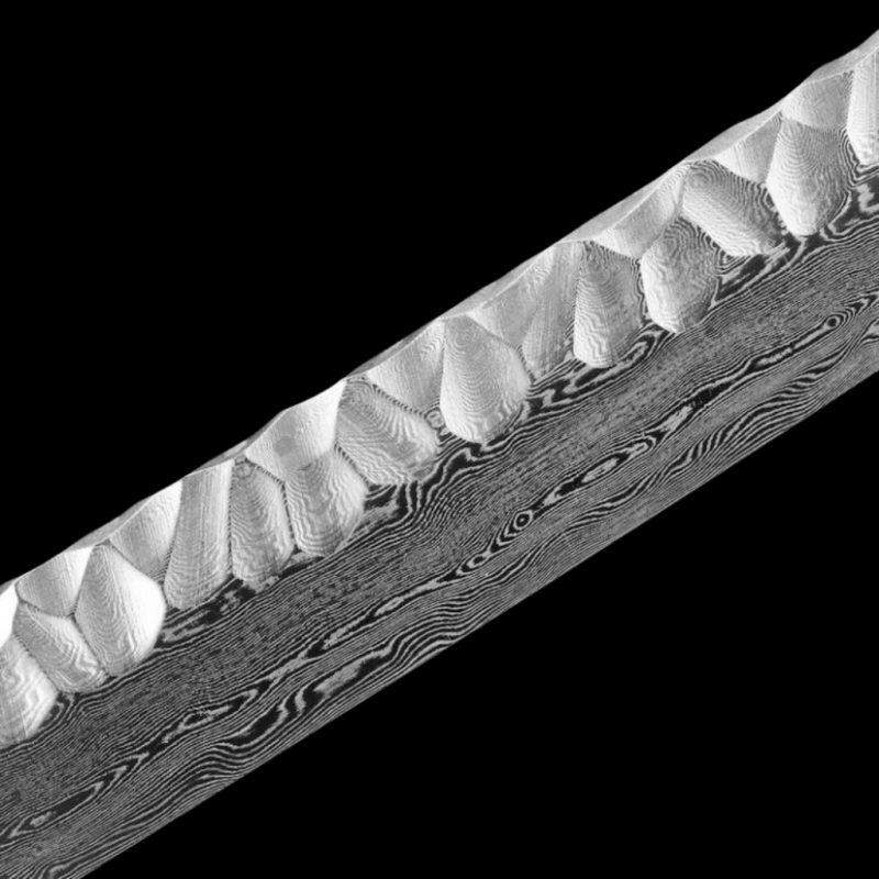 Katana Tsubasa (Damaststaal Rustico)