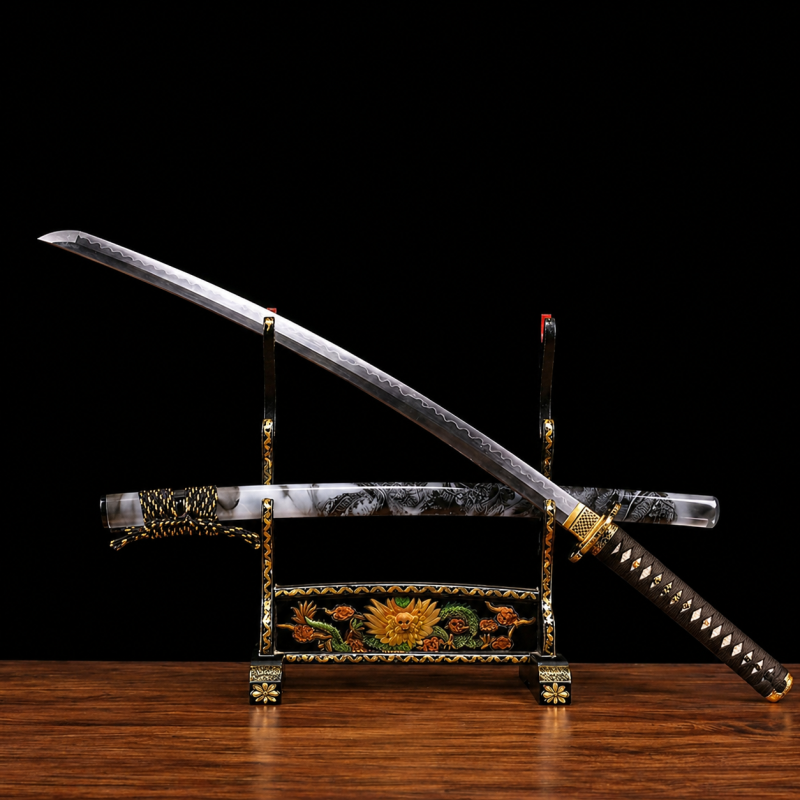 Katana Tsubasa (Damaststaal Rustico)