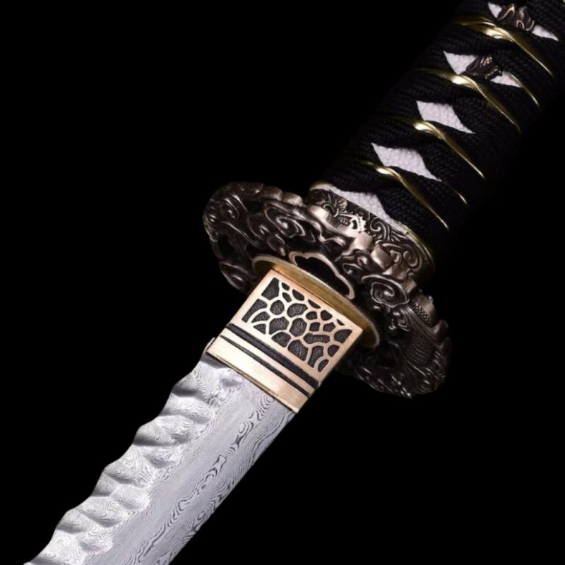 Katana Tsubasa (Damaststaal Rustico)