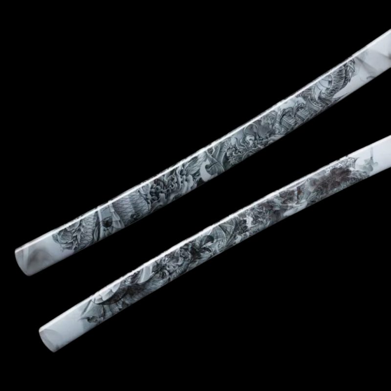 Katana Tsubasa (Damaststaal Rustico)