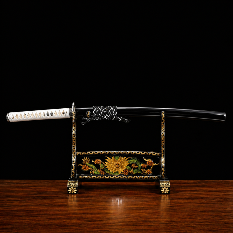 Katana Yoiyami (T10-staal met hamon)