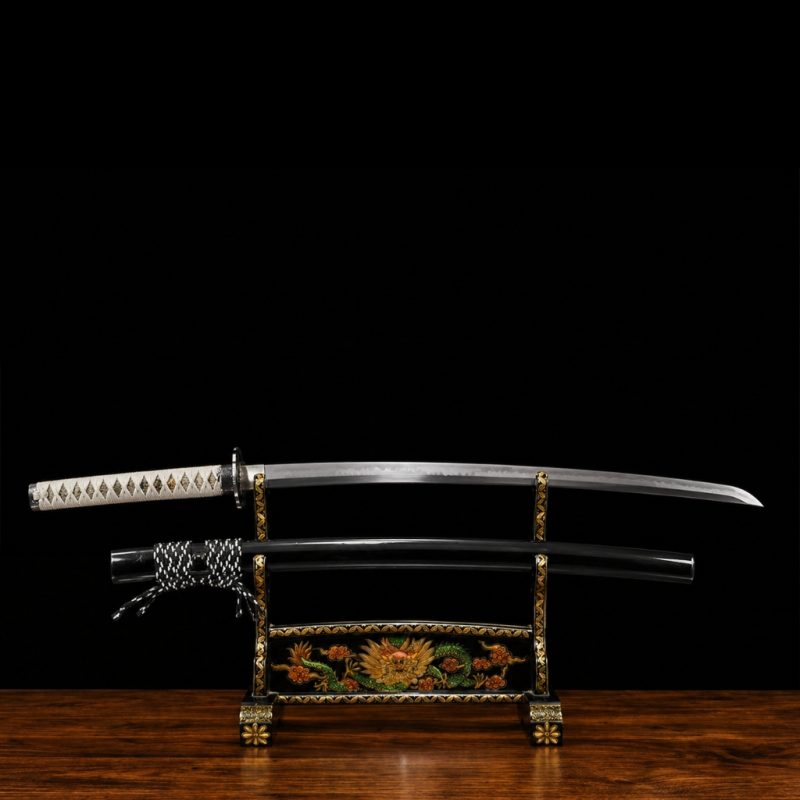 Katana Yoiyami (T10-staal met hamon)