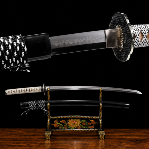 Katana Yoiyami (T10-staal met hamon)