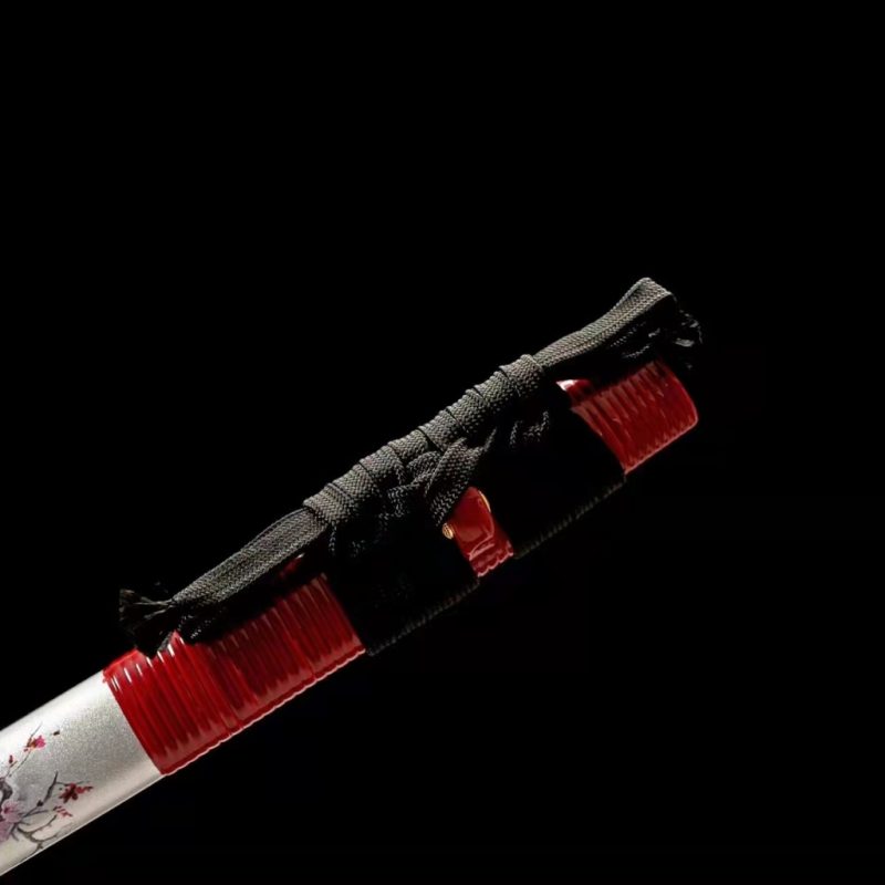 Katana Sango (T10-staal met authentieke hamon e Vera Roggenhuid)