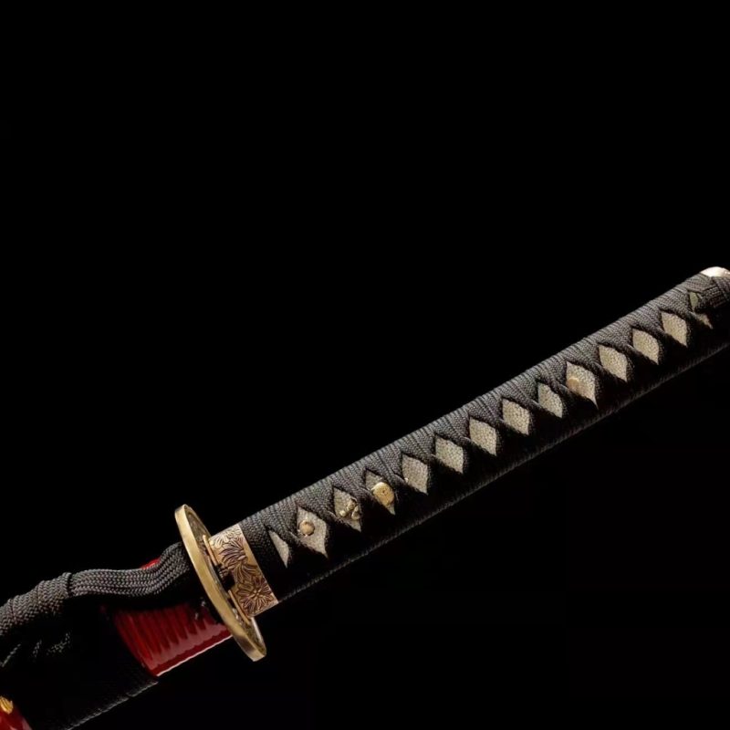 Katana Sango (T10-staal met authentieke hamon e Vera Roggenhuid)