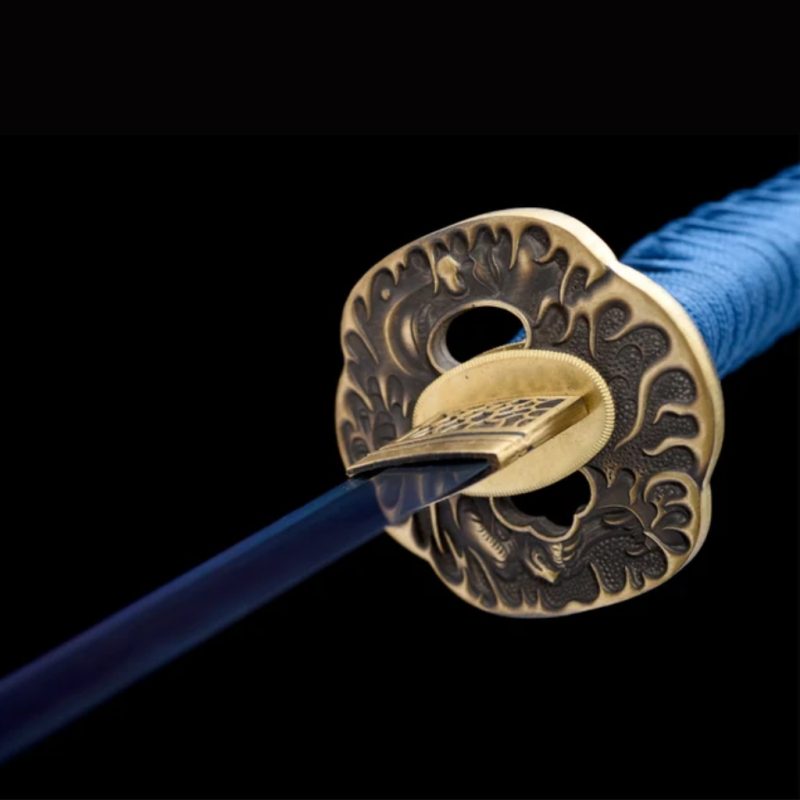 Katana Inazuma (Damaststaal Blu)