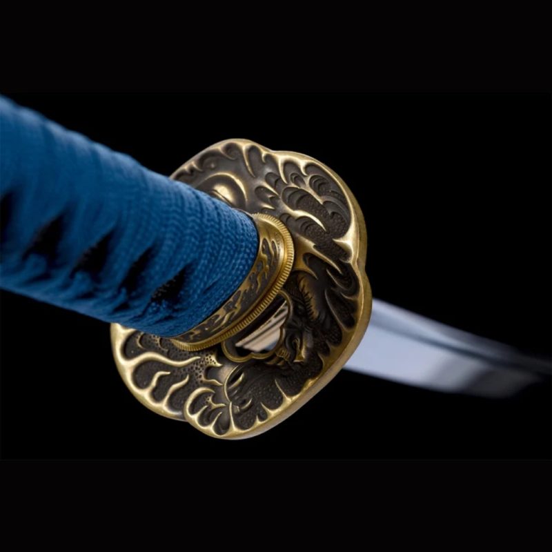 Katana Inazuma (Damaststaal Blu)