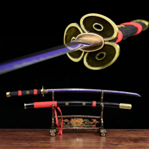 Katana Black Enma: One Piece (Koolstofstaal 1060)