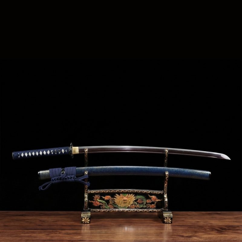 Katana Kazaguruma (Damaststaal Blu)