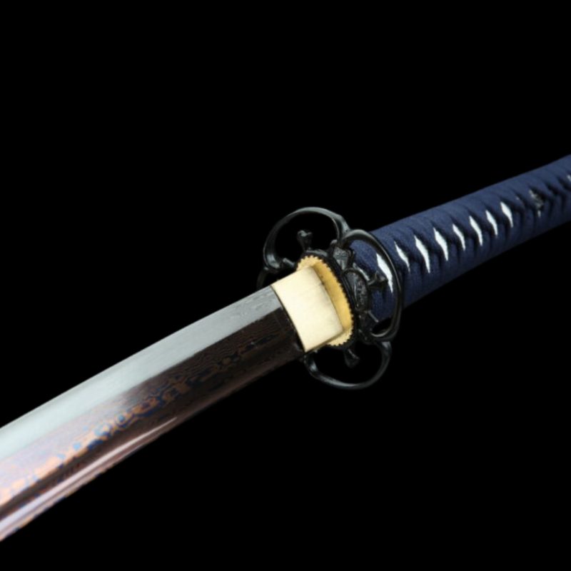 Katana Kazaguruma (Damaststaal Blu)