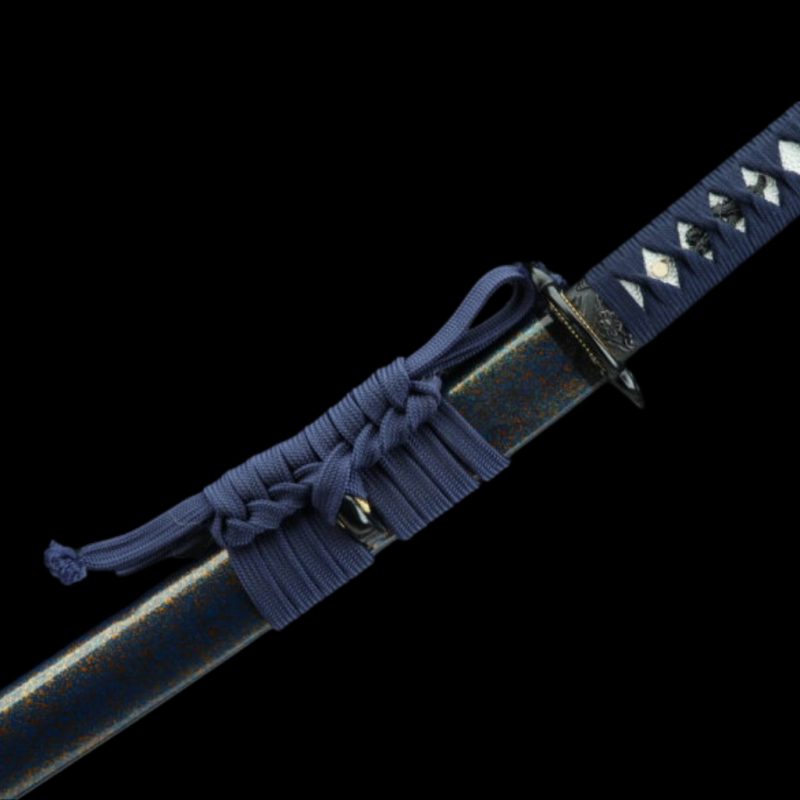 Katana Kazaguruma (Damaststaal Blu)