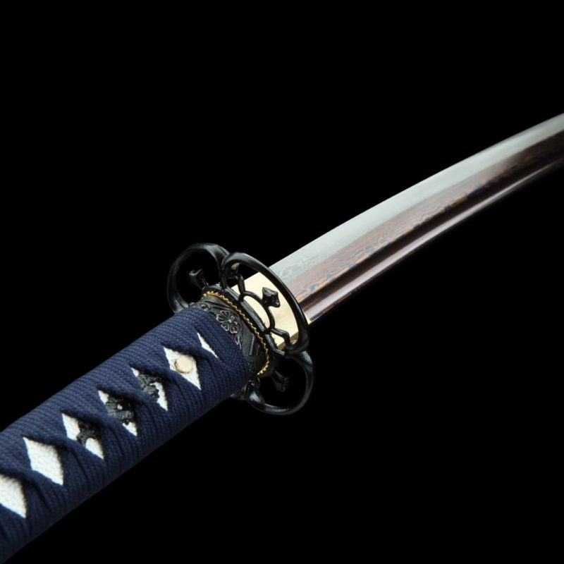 Katana Kazaguruma (Damaststaal Blu)