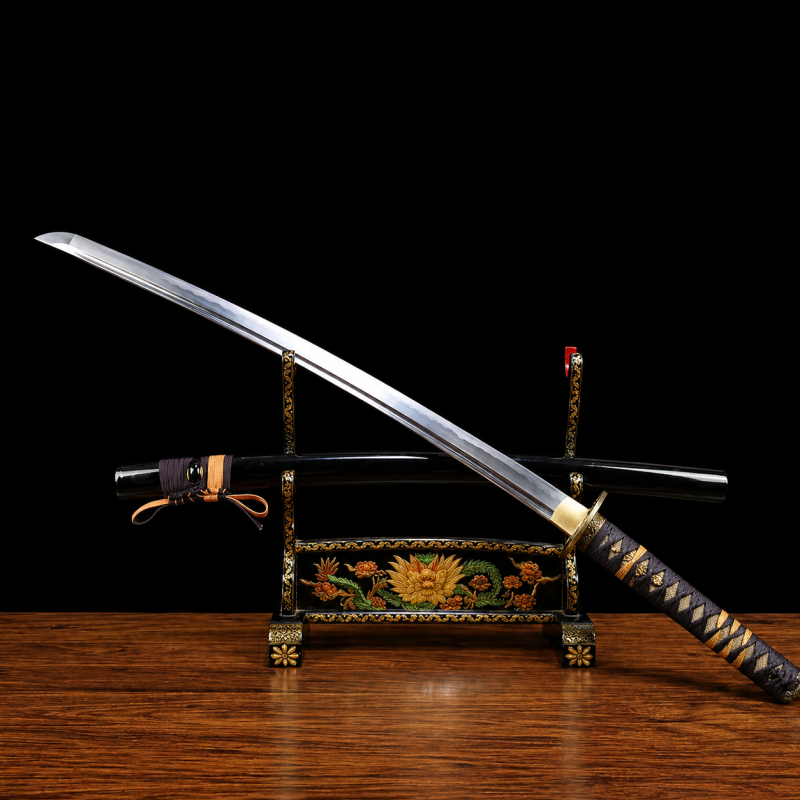 Katana Yukikaze (Koolstofstaal 1060 met authentieke hamon)