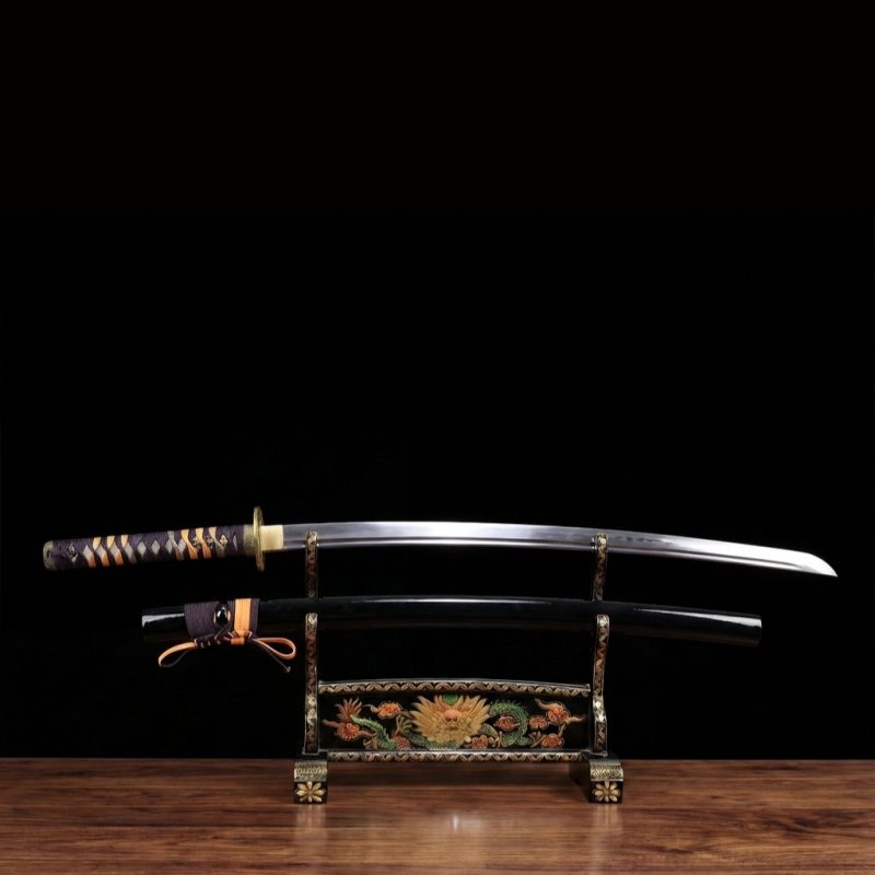 Katana Yukikaze (Koolstofstaal 1060 met authentieke hamon)