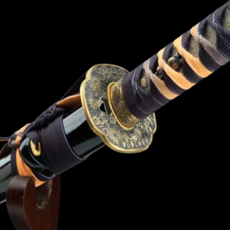 Katana Yukikaze (Koolstofstaal 1060 met authentieke hamon)