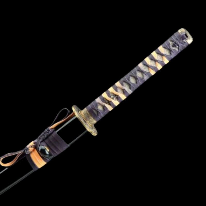 Katana Yukikaze (Koolstofstaal 1060 met authentieke hamon)