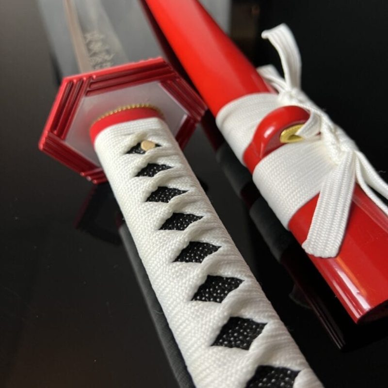 Katana van Giyuu Tomioka: Demon Slayer (Koolstofstaal 1060)