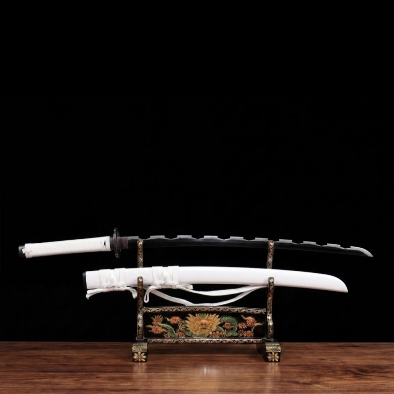 Katana van Inosuke Hashibira: Demon Slayer (Koolstofstaal 1060)