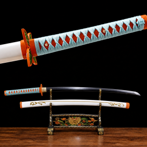 Katana di Kanae Kocho: Demon Slayer (Koolstofstaal 1060)