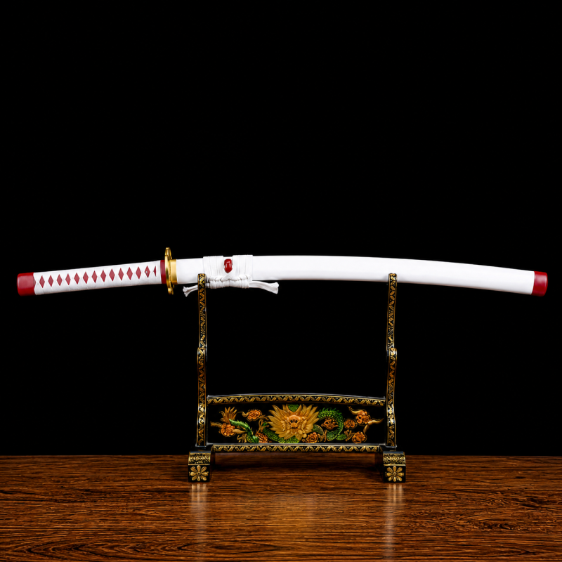Katana van Mitsuri Kanroji: Demon Slayer (Koolstofstaal 1060)