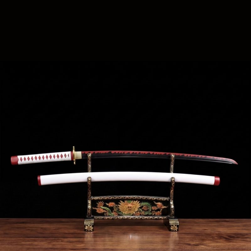 Katana van Mitsuri Kanroji: Demon Slayer (Koolstofstaal 1060)