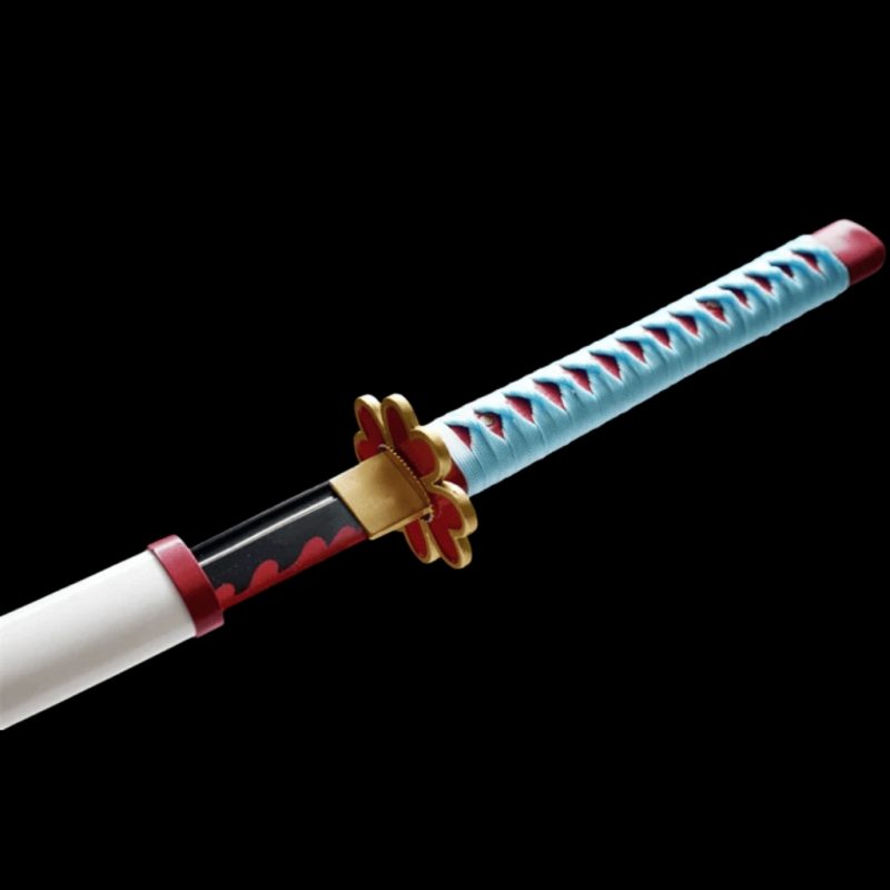 Katana van Mitsuri Kanroji: Demon Slayer (Koolstofstaal 1060)