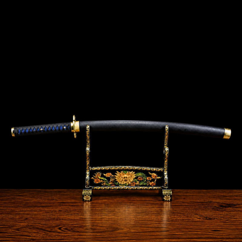Katana di Muichiro Tokito: Demon Slayer (Koolstofstaal 1060)